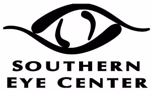 Southern Eye Center logo with an eye design