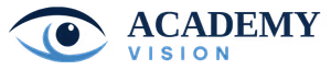 Academy Vision Logo with Eye Design