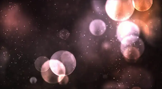 Lights in the Dark Background
